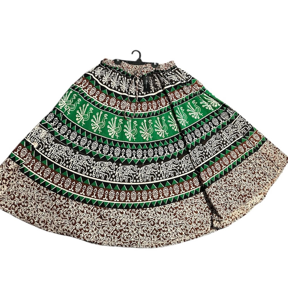 NWT Cotton Indian Skirt